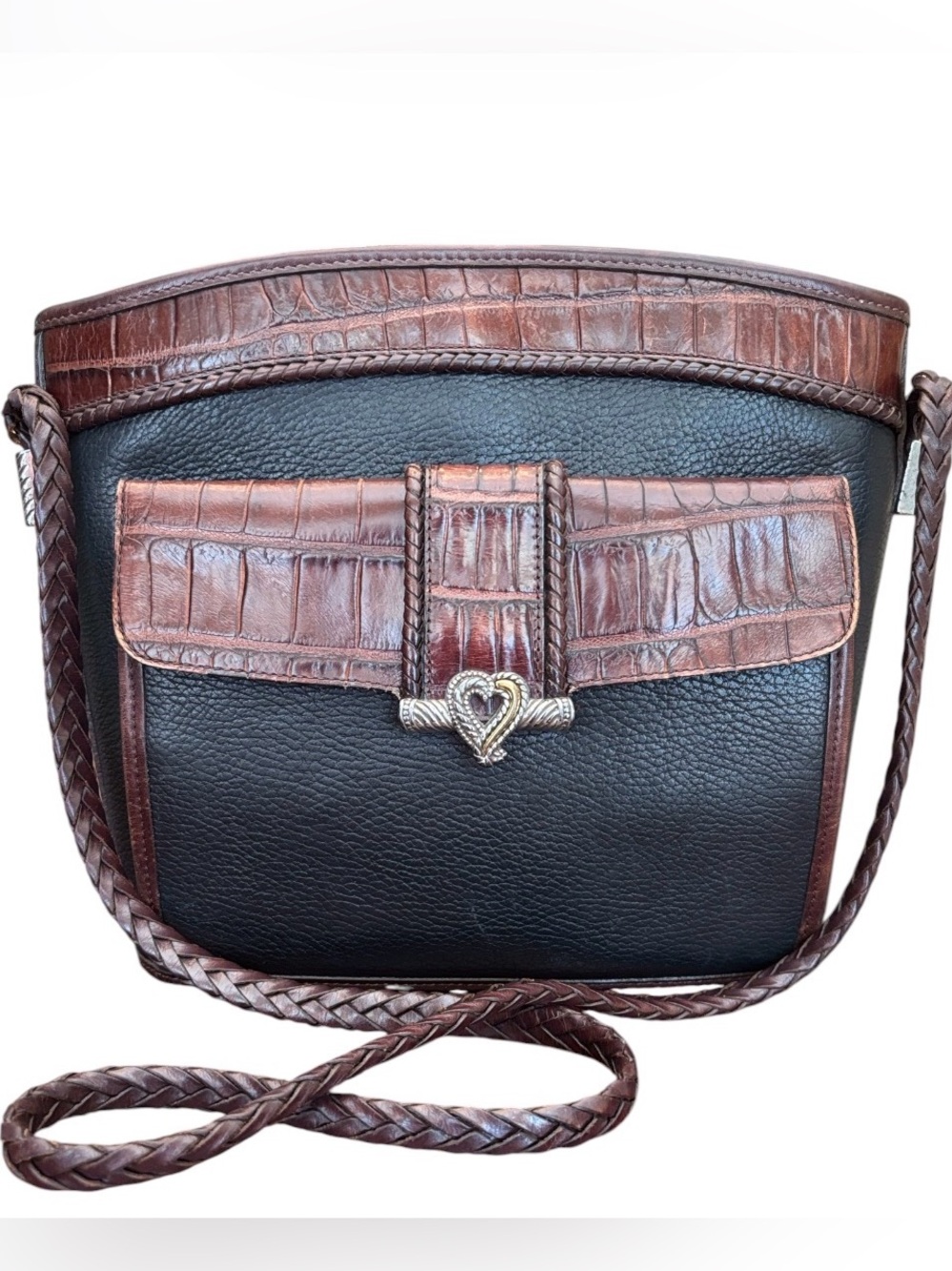 Brighton Leather Vintage Bag